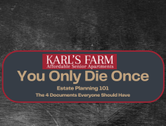 You Only Die Once - The 4 Documents Everyone Needs