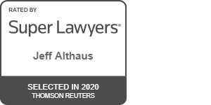 Super Lawyers Jeff Althaus Selected in 2020